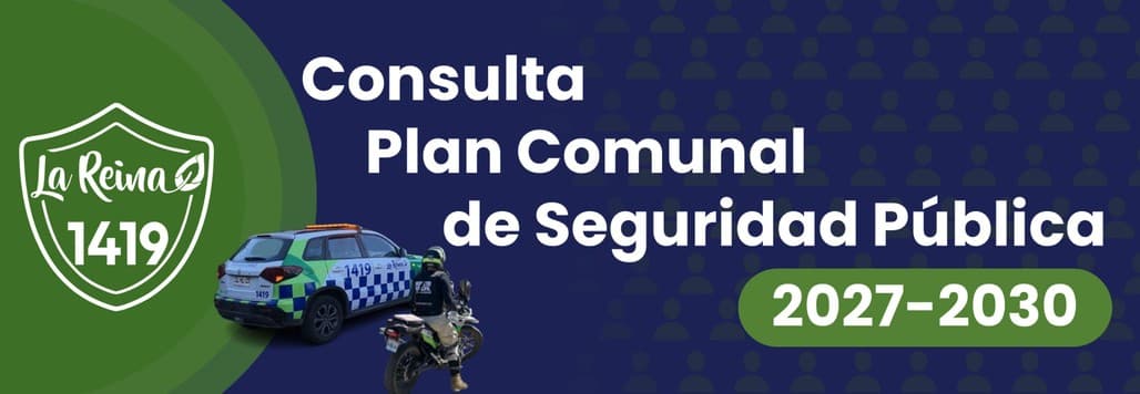 Consulta Plan Comunal de Seguridad Pública 2027-2030